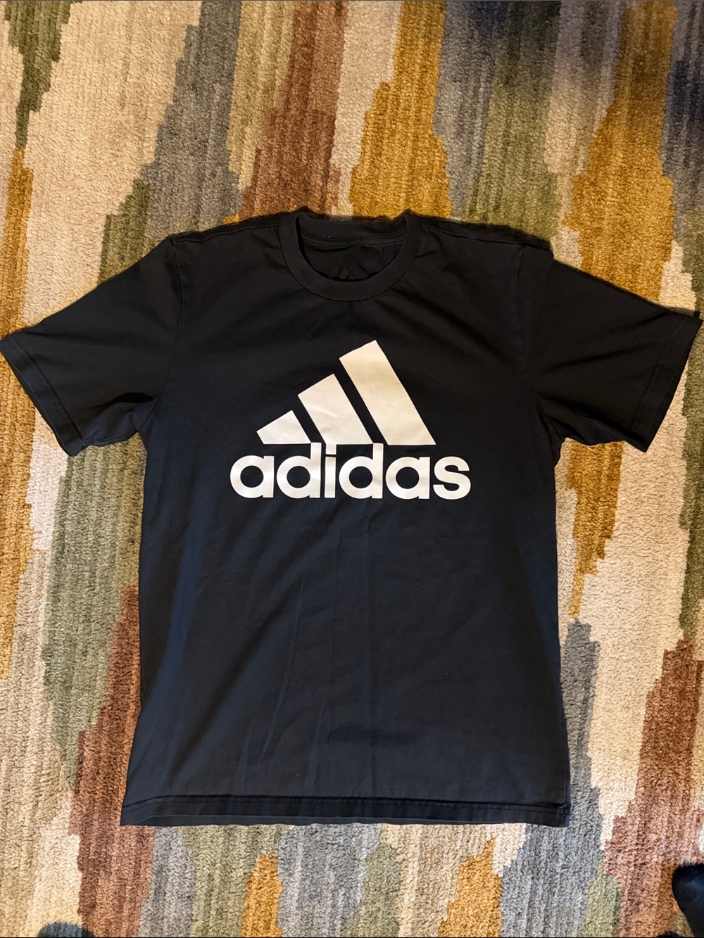 adidas Black Short-Sleeve Tee